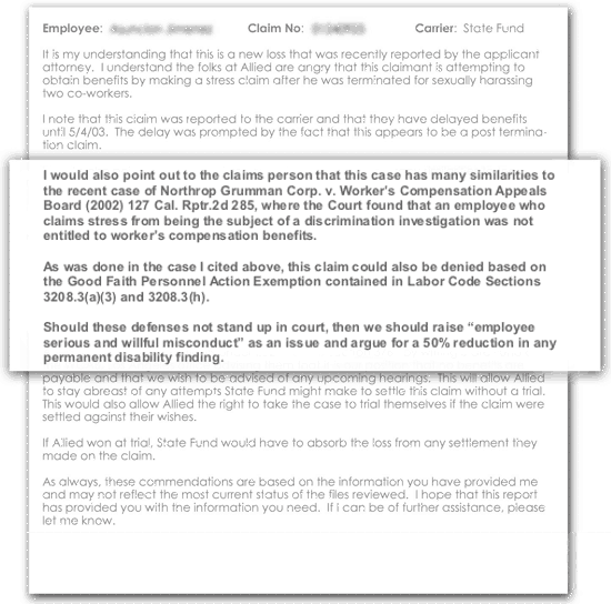 Claims Examination and Critique — ISU Curry Insurance